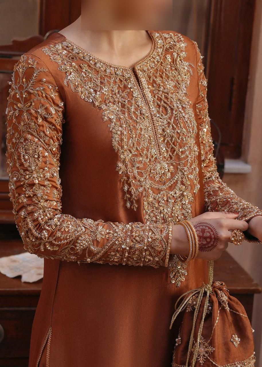 Fatima’s Antique Copper Party Dress