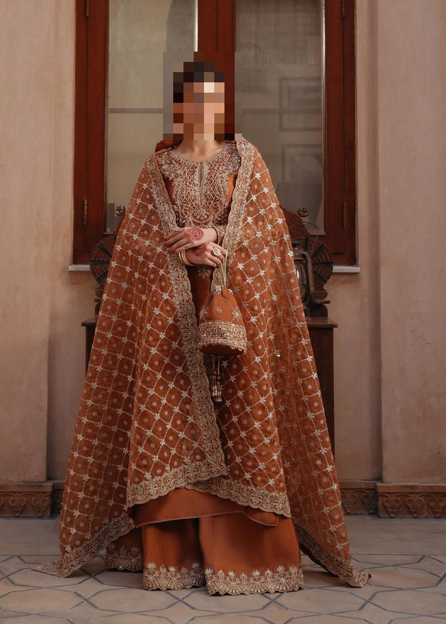 Fatima’s Antique Copper Party Dress