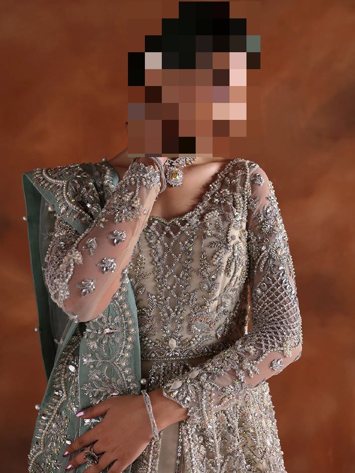 Fatima’s Antique Ivory Bridal Dress