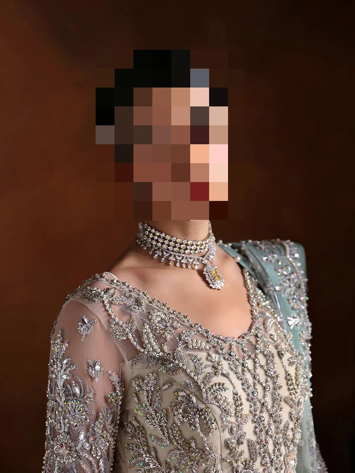 Fatima’s Antique Ivory Bridal Dress