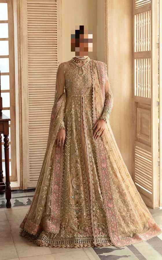 Fatima’s Champagne Beige Party Dress