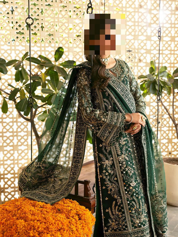 Fatima’s Emerald Green Wedding Dress