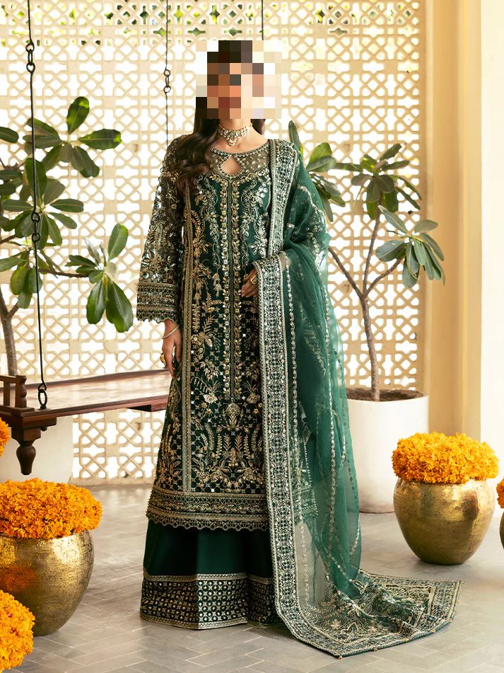 Fatima’s Emerald Green Wedding Dress
