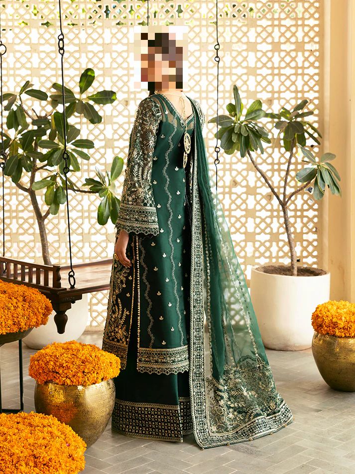 Fatima’s Emerald Green Wedding Dress