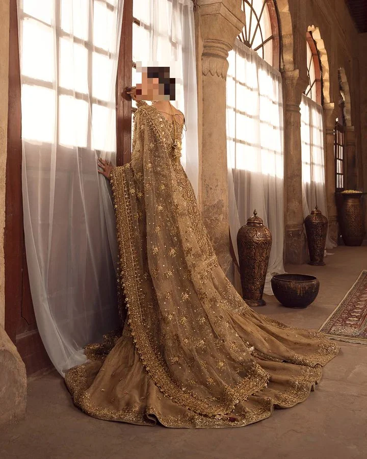 Fatima’s Enchanting Ivory Bridal Dress