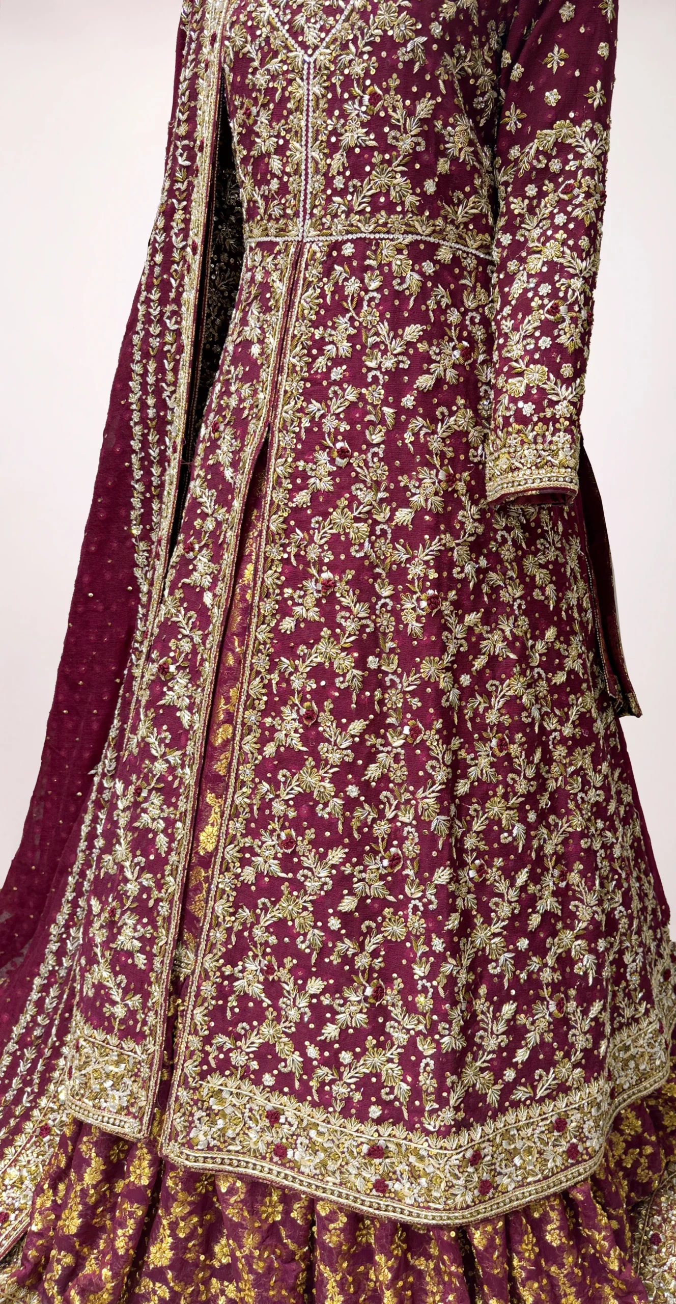 Fatima’s Farshi Lehenga Magenta