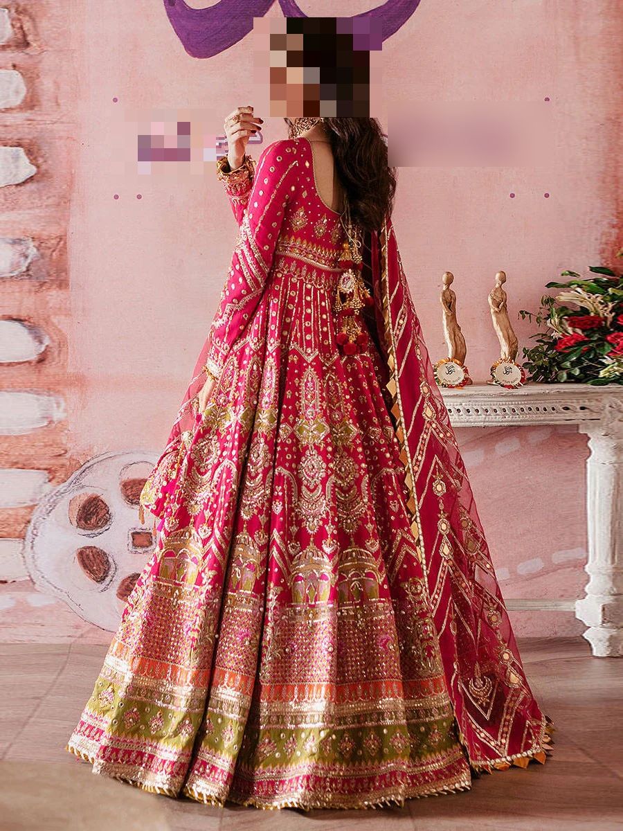 Fatima’s Fuchsia Pink Party Dress