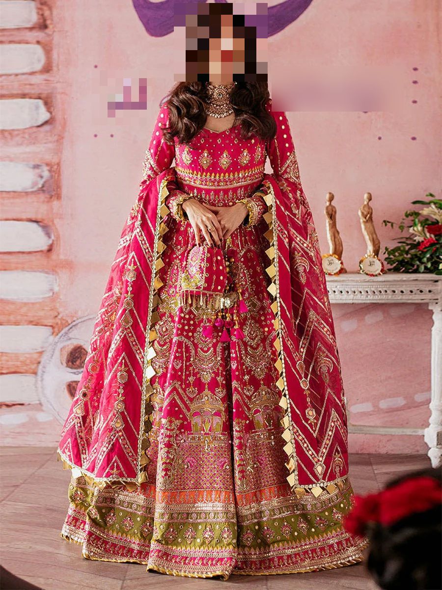 Fatima’s Fuchsia Pink Party Dress
