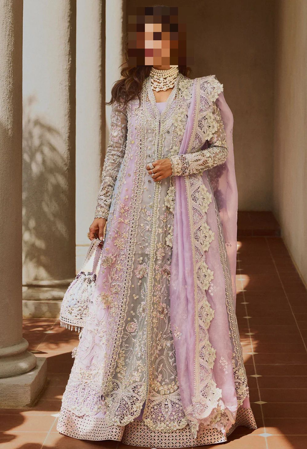Fatima’s Lavender Lilac Party Dress