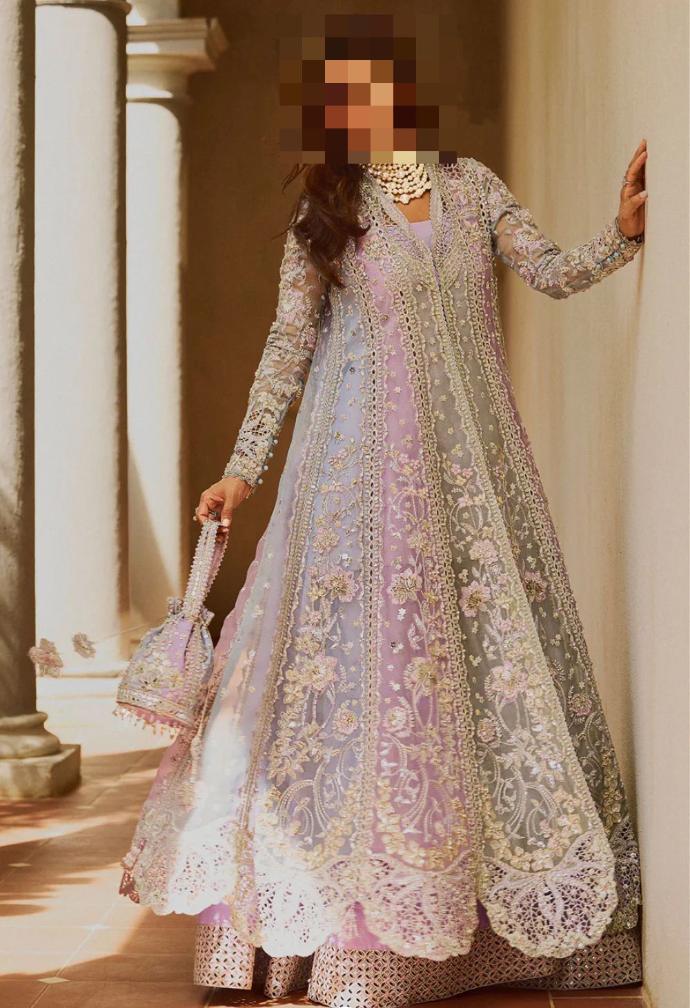 Fatima’s Lavender Lilac Party Dress