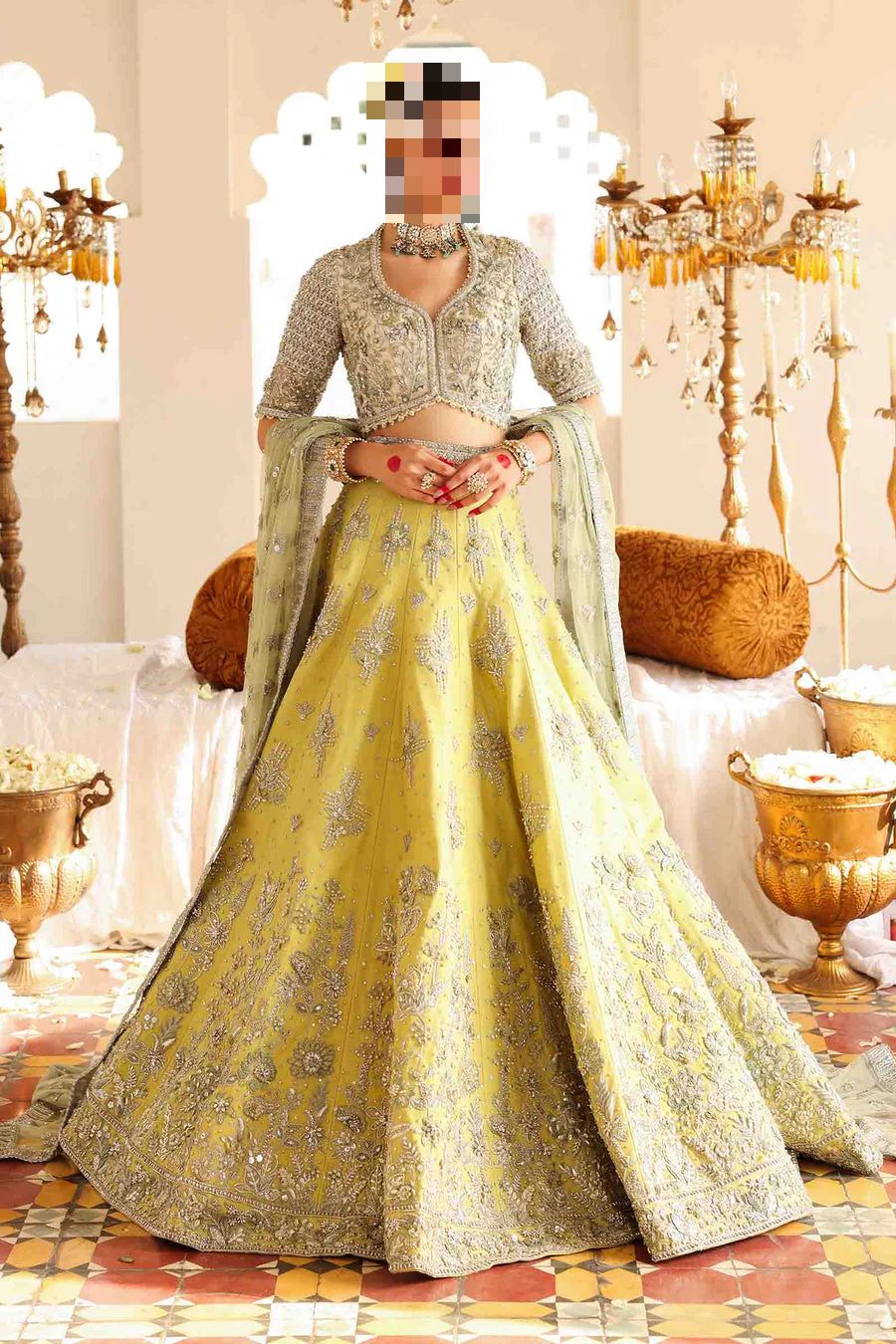Fatima’s Lemon Yellow Party Dress