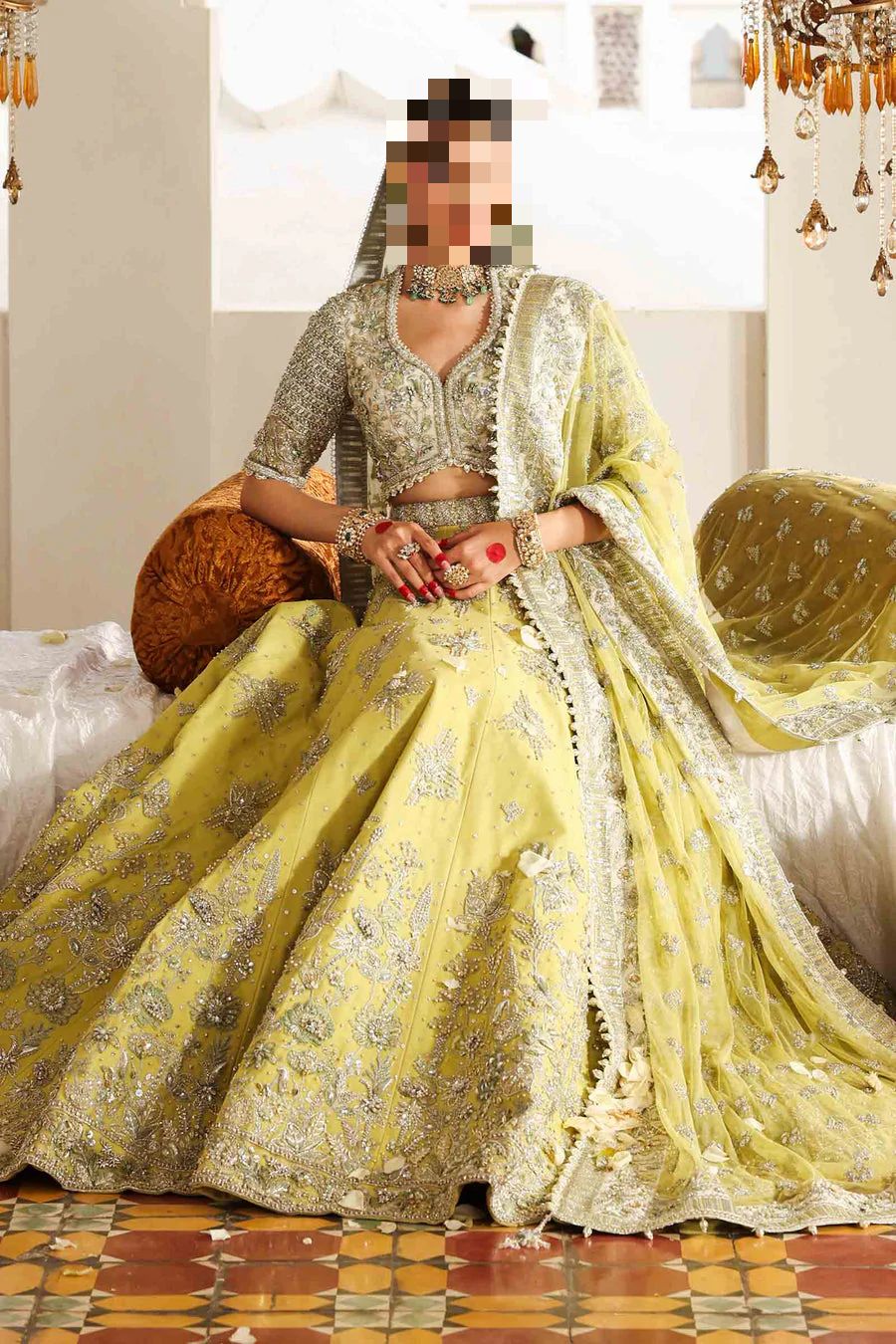Fatima’s Lemon Yellow Party Dress