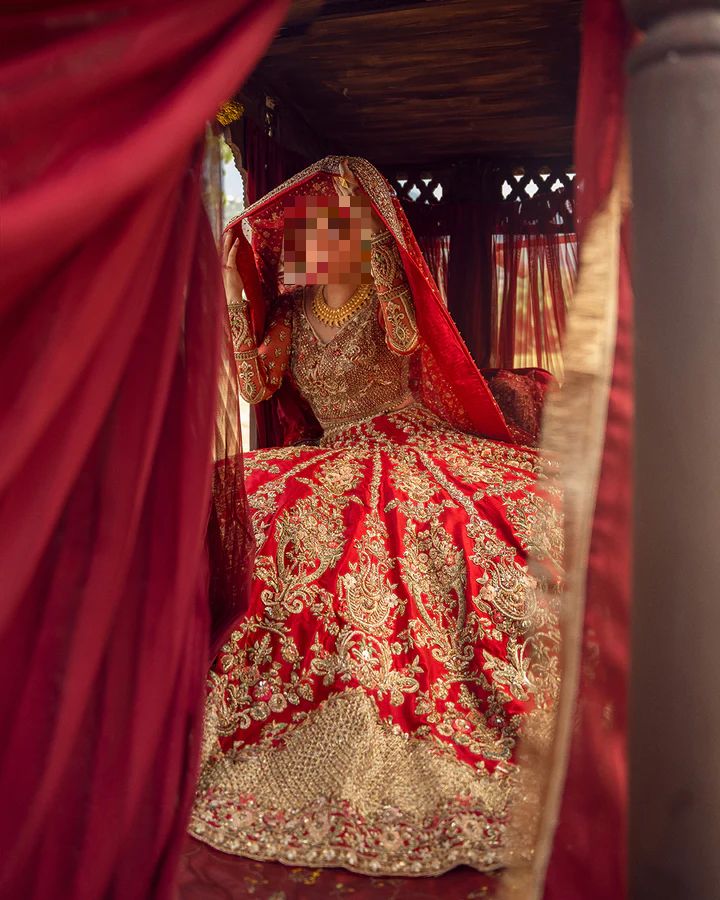 Fatima’s Royal Red Wedding Dress