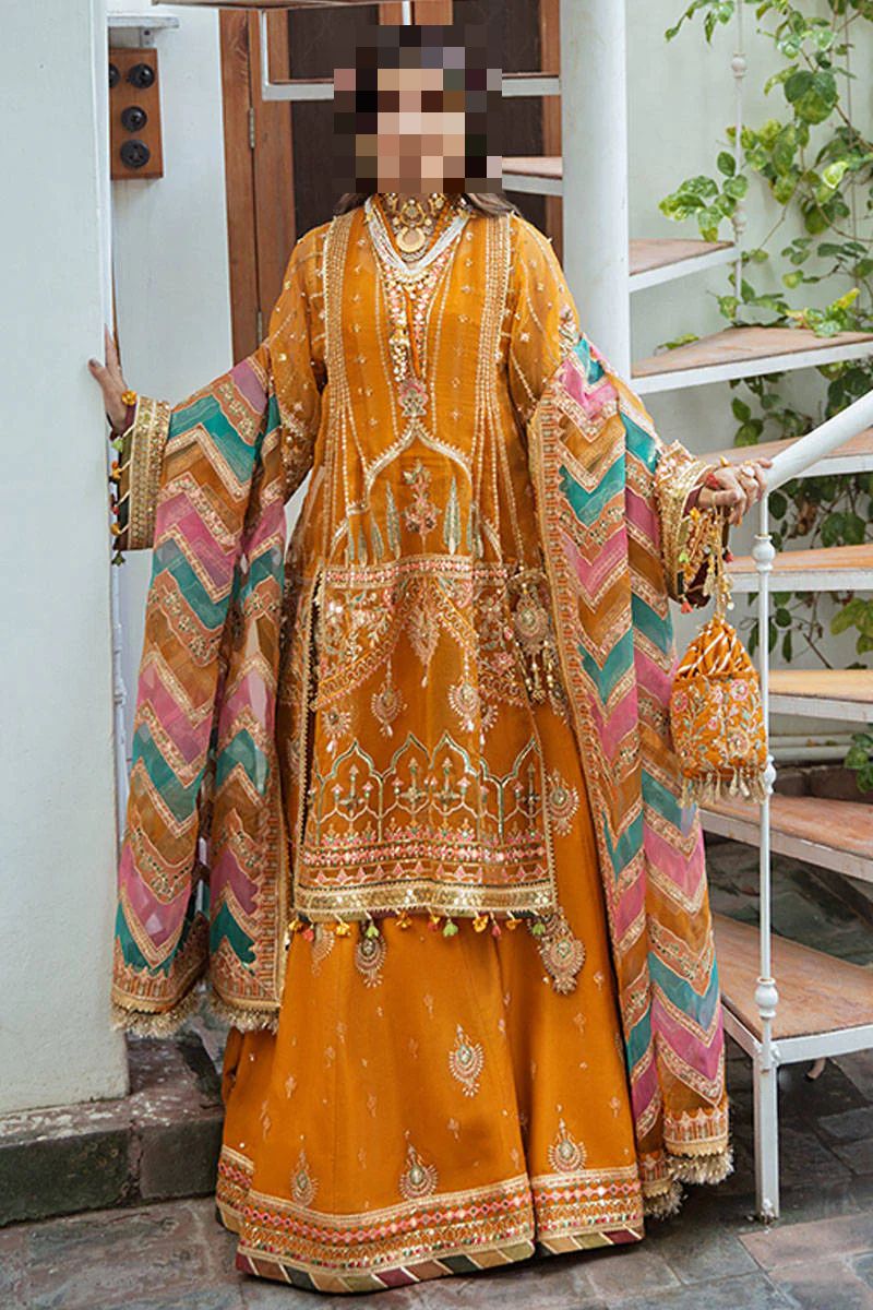 Fatima’s Marigold Mustard Party Dress