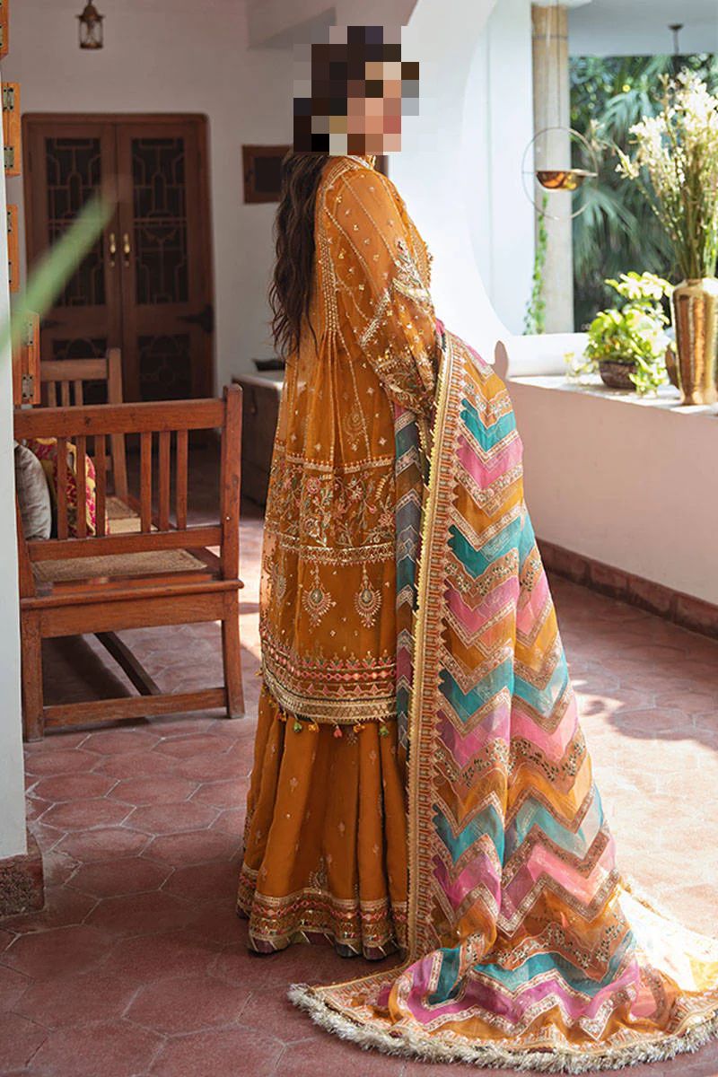 Fatima’s Marigold Mustard Party Dress