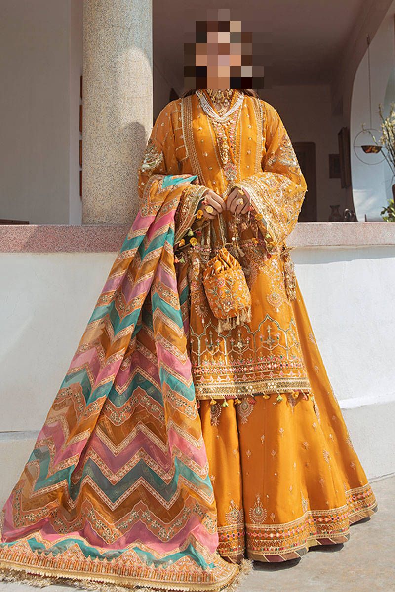 Fatima’s Marigold Mustard Party Dress