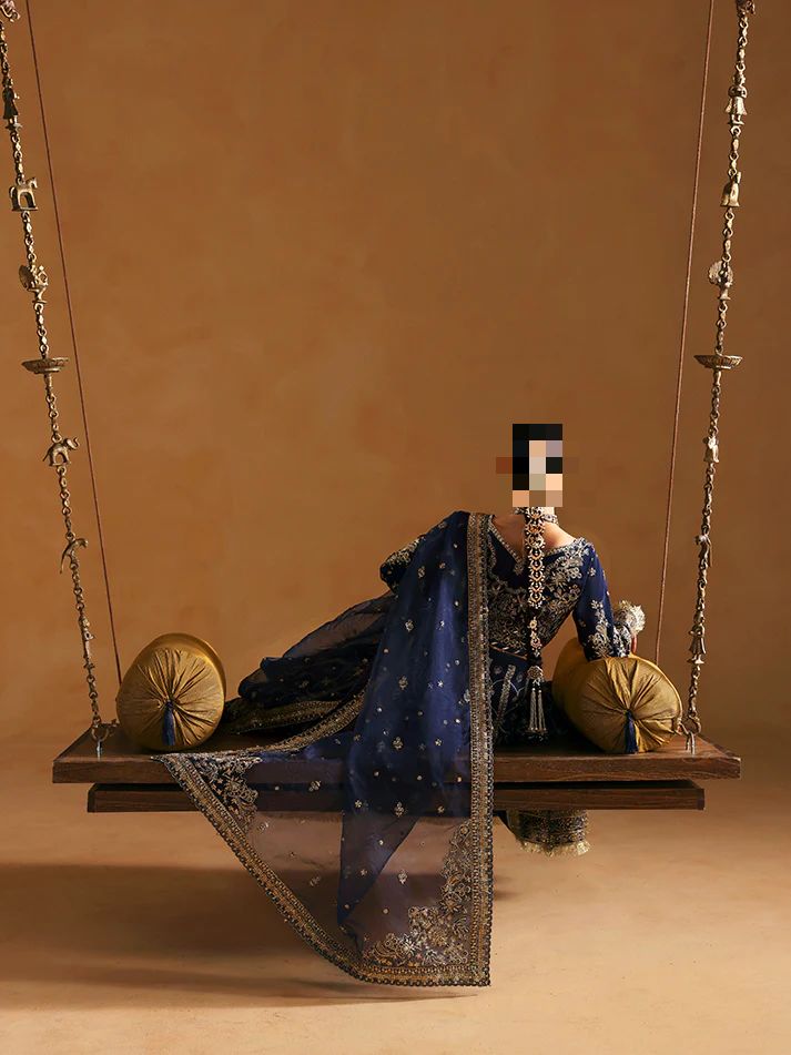Fatima’s Midnight Blue & Antique Silver