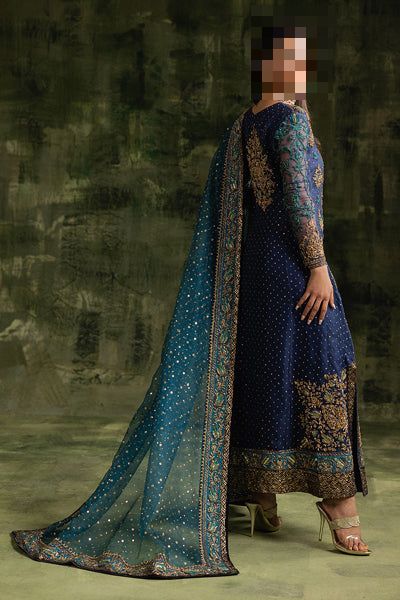 Fatima’s Navy Blue Party Dress