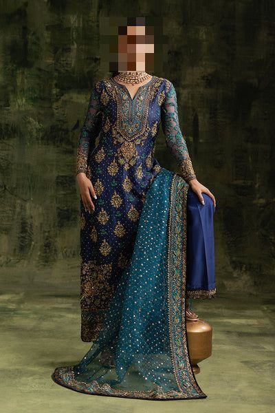 Fatima’s Navy Blue Party Dress