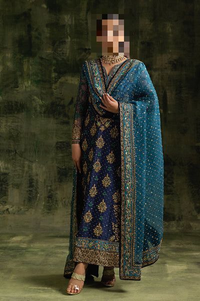 Fatima’s Navy Blue Party Dress