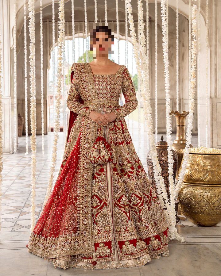 Fatima’s Regal Ivory Bridal Dress