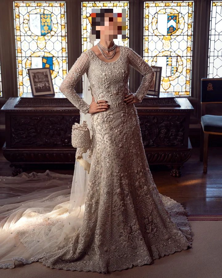 Fatima’s Regal Red Bridal Dress