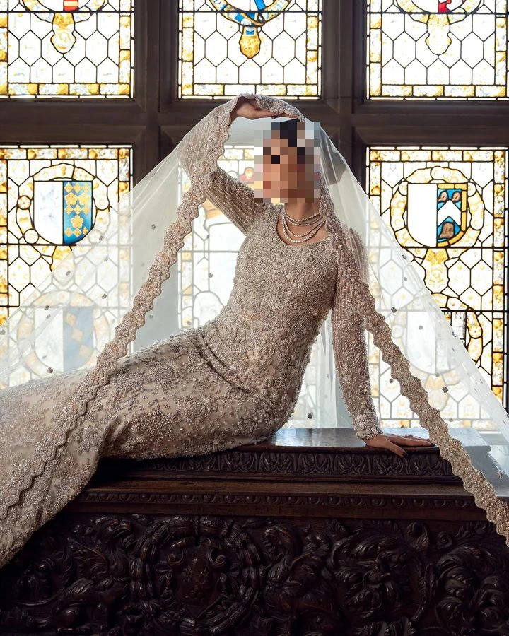 Fatima’s Regal Red Bridal Dress
