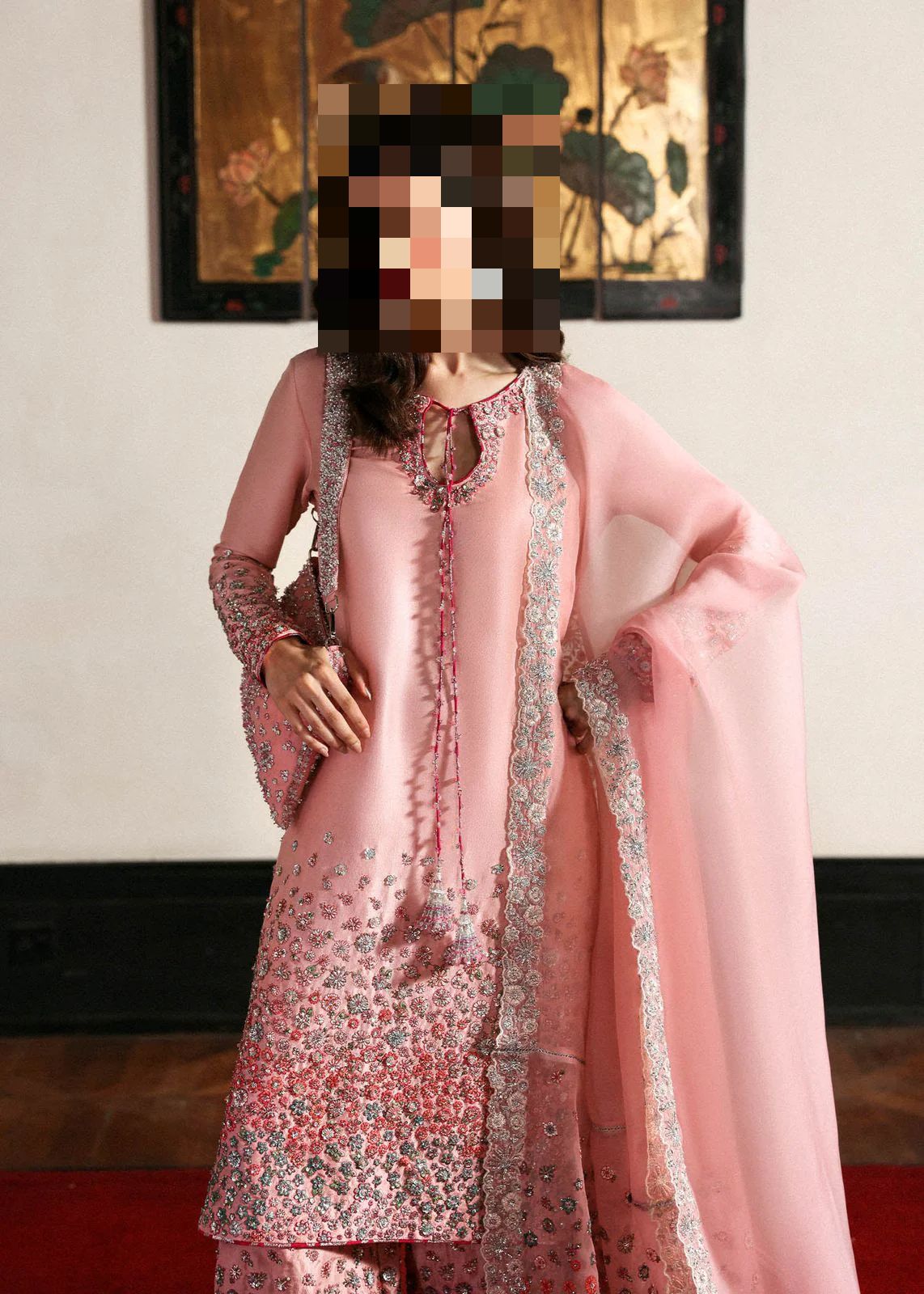 Fatima’s Rose Quartz Party Dress