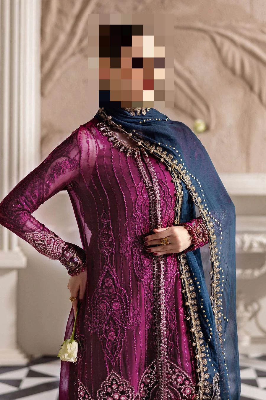 Fatima’s Royal Berry Party Dress