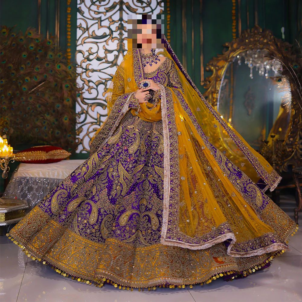 Fatima’s Royal Purple Party Dress