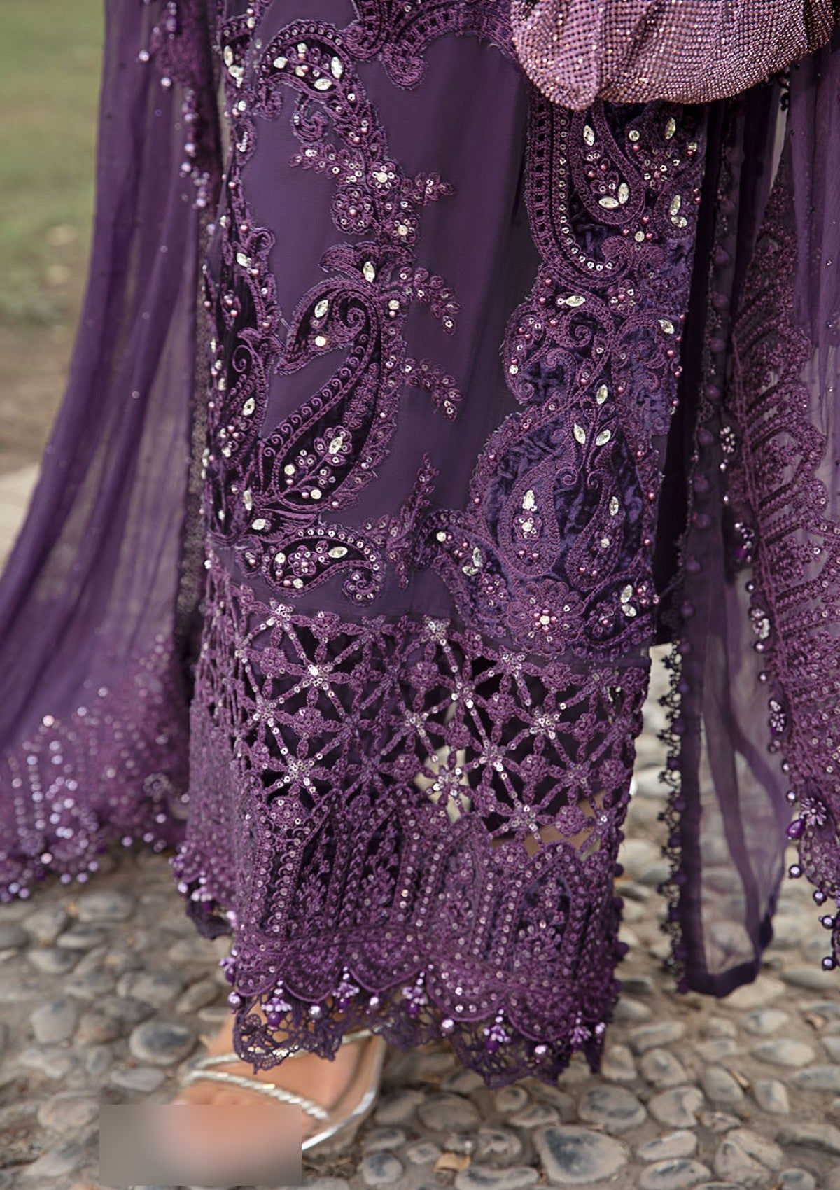 Fatima’s Royal Purple Party Dress