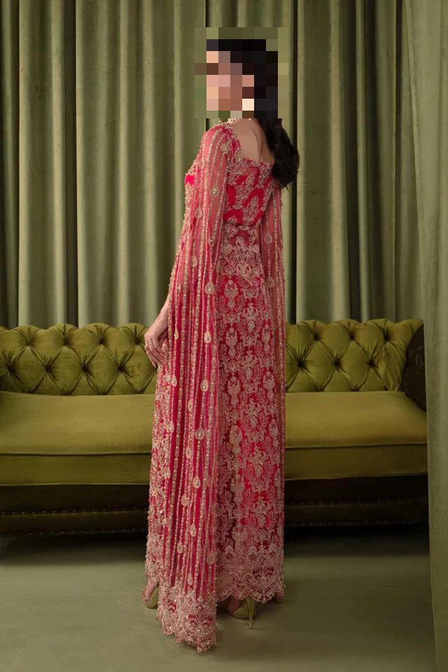 Fatima’s Ruby Red Party Dress