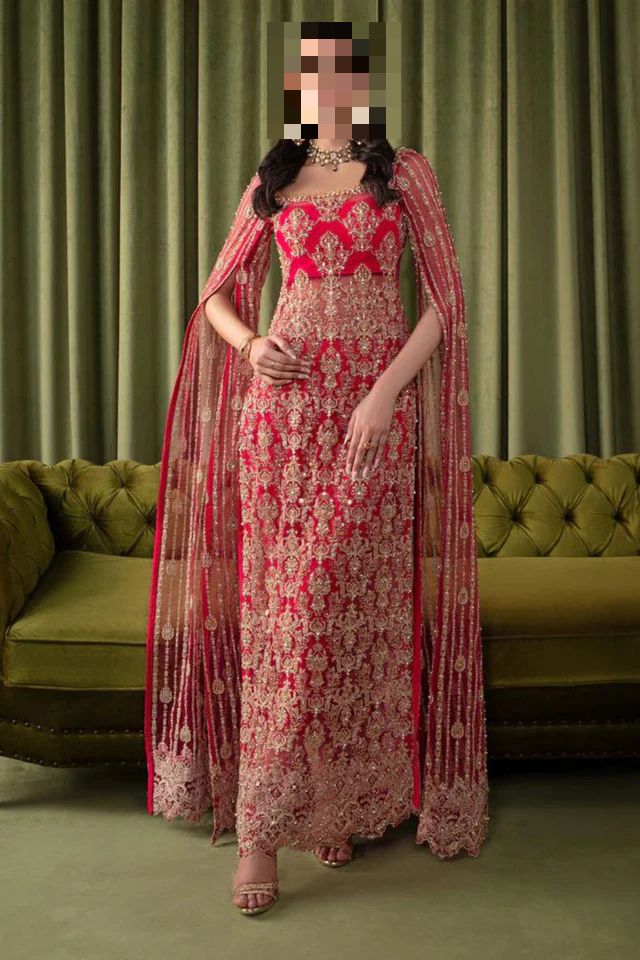 Fatima’s Ruby Red Party Dress