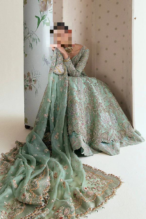Fatima's Seafoam Green Party Dress