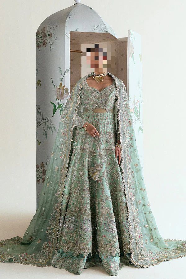 Fatima's Seafoam Green Party Dress