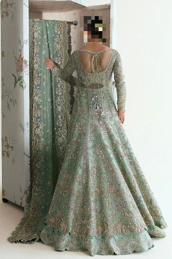 Fatima's Seafoam Green Party Dress