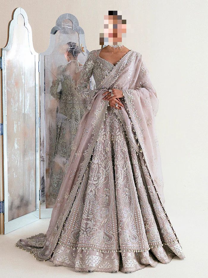 Fatima’s Silver Grey Party Dress