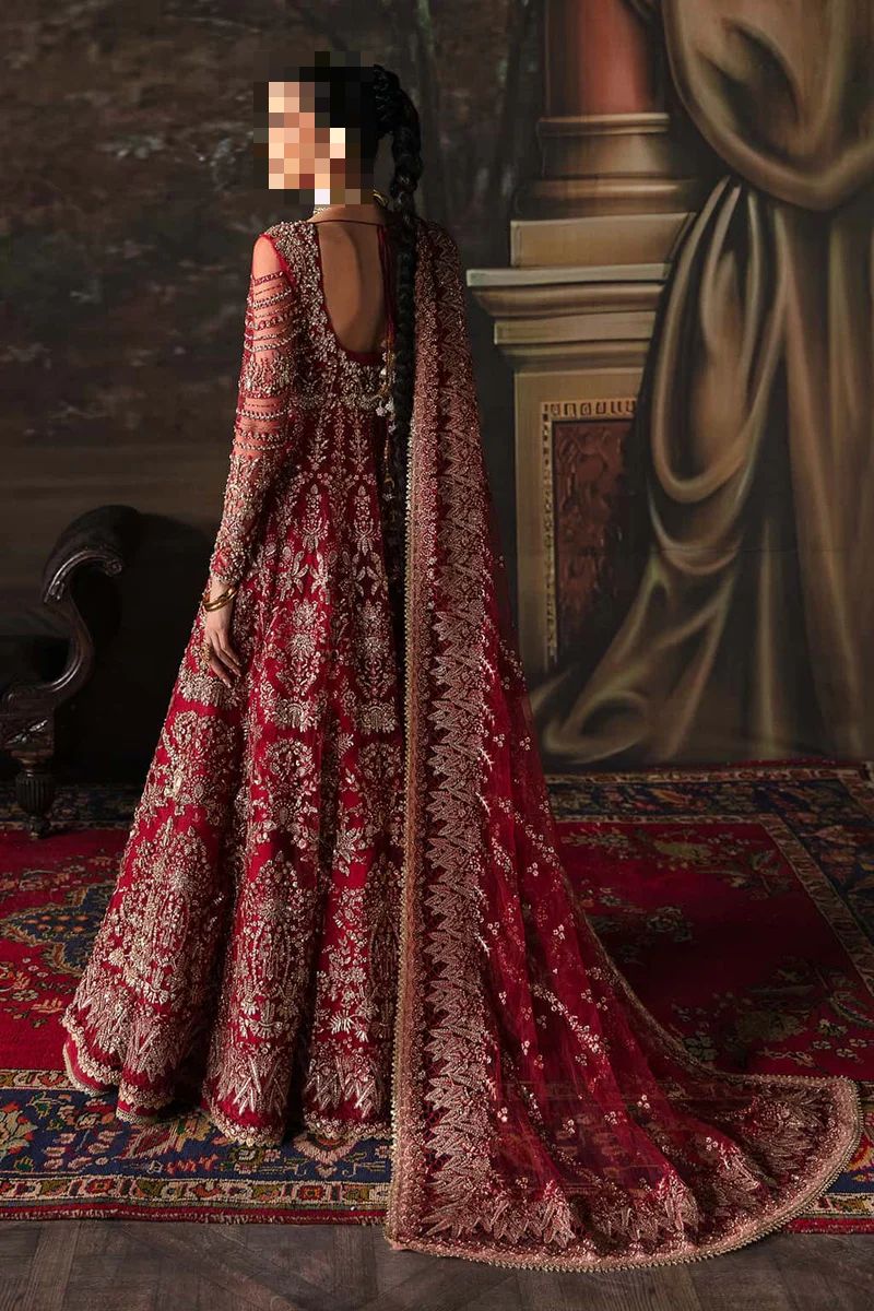 Fatima’s Timeless Red Bridal Dress