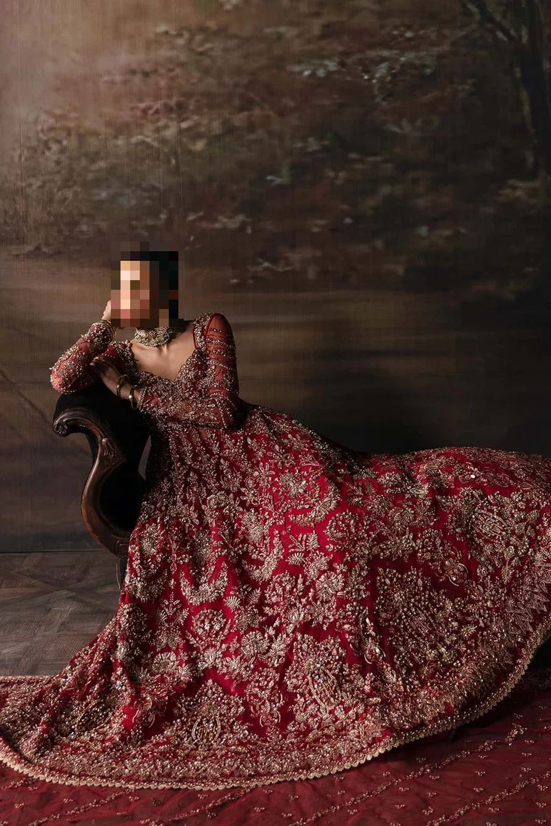 Fatima’s Timeless Red Bridal Dress