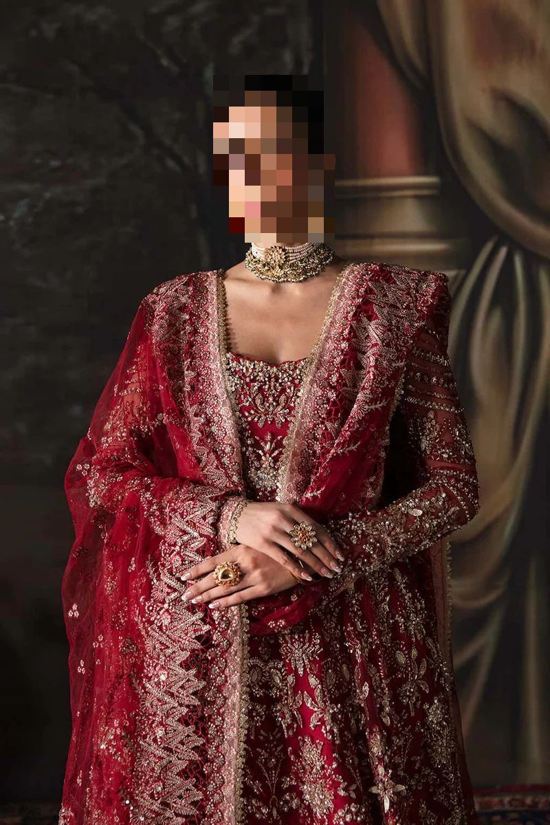 Fatima’s Timeless Red Bridal Dress