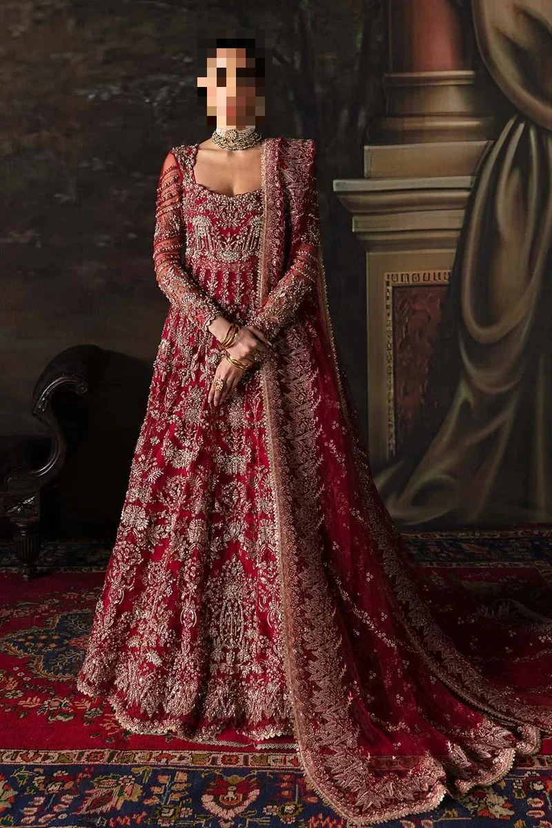 Fatima’s Timeless Red Bridal Dress