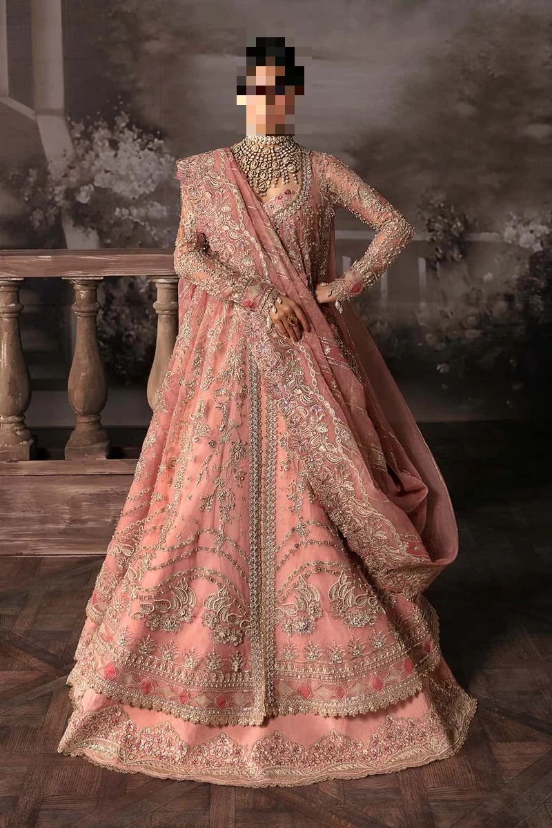 Fatima’s Vintage Blush Bridal Dress