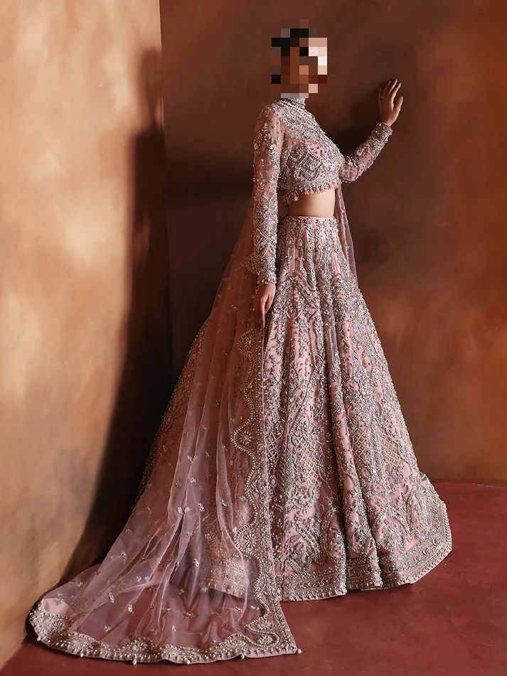 Fatima’s Vintage Pink Bridal Dress