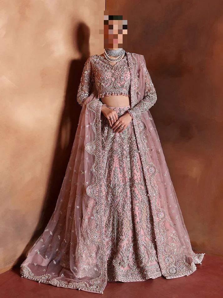 Fatima’s Vintage Pink Bridal Dress