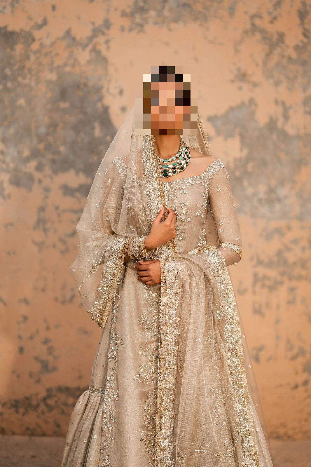 Fatima’s Warm Pearl Party Dress