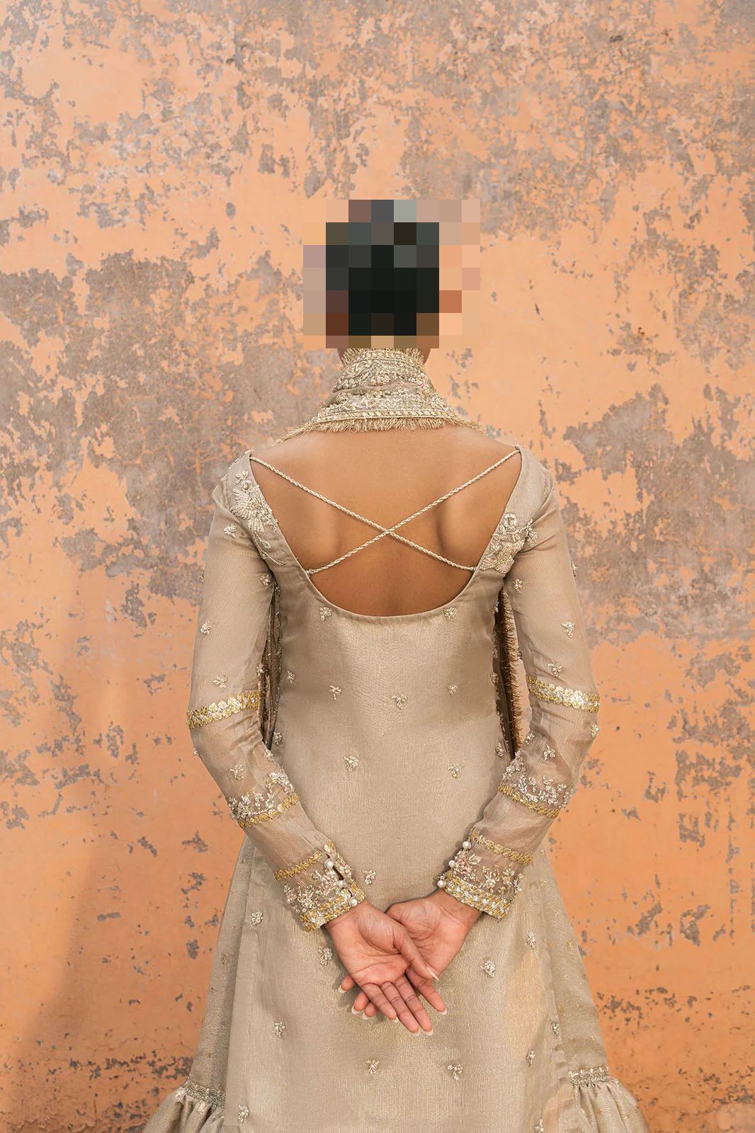 Fatima’s Warm Pearl Party Dress