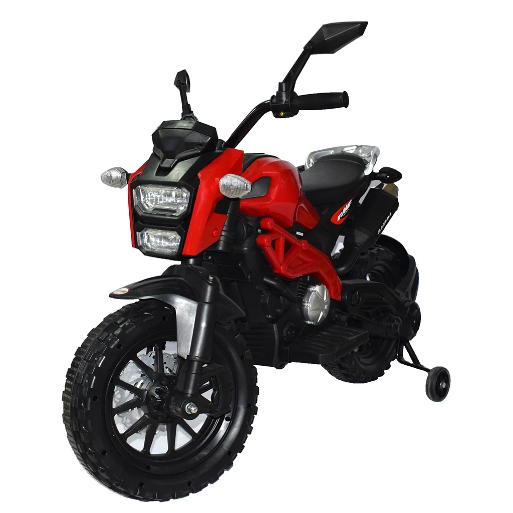 🏎️ 4-Wheel Electric Moto with Remote Control for Kids