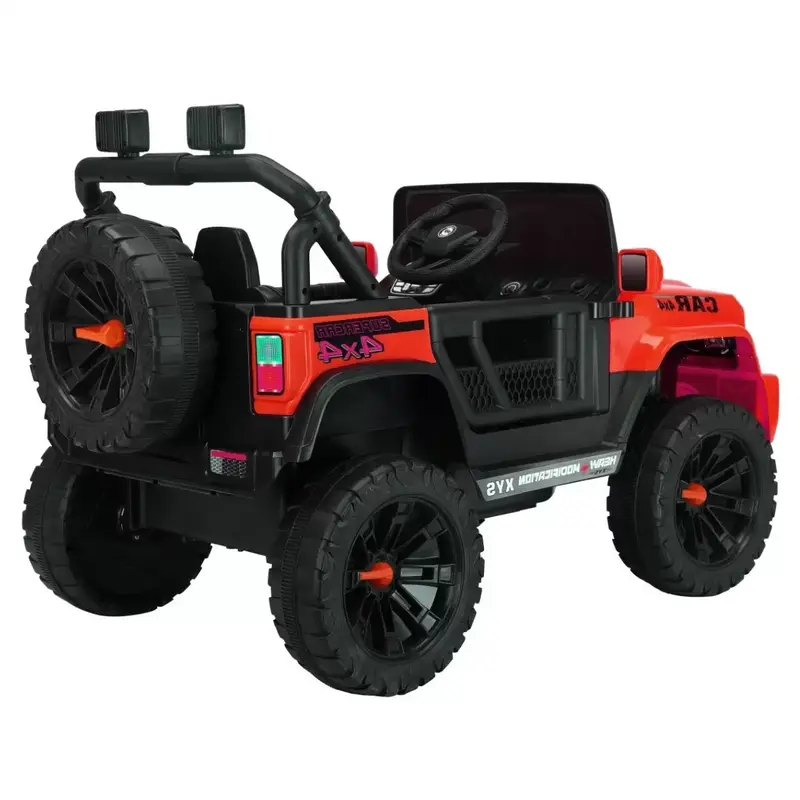 Electric ride-on jeep for toddlers promoting active play and confidence