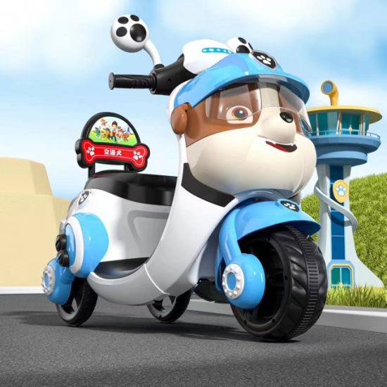 Children’s Paw Patrol ride-on scooter with playful design