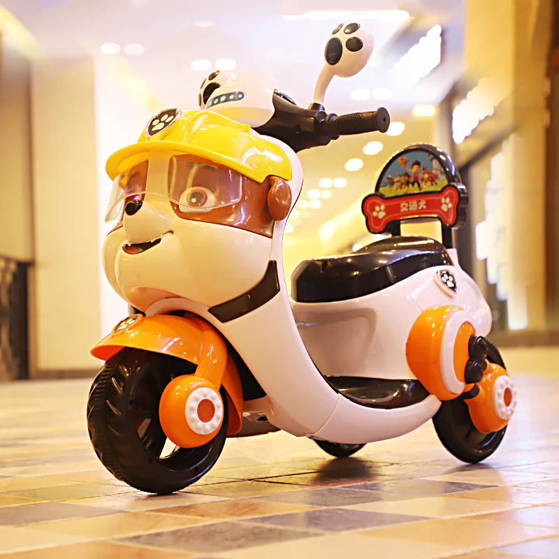 Kid’s scooter ride-on toy with engaging lights and sound features